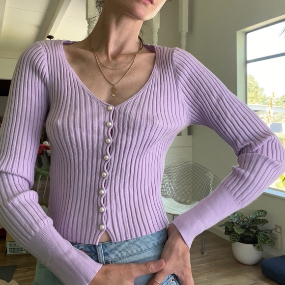 Buttoned Cardigan - Picture 2 of 3